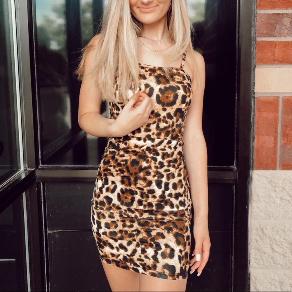 SHEIN CHEETAH DRESS